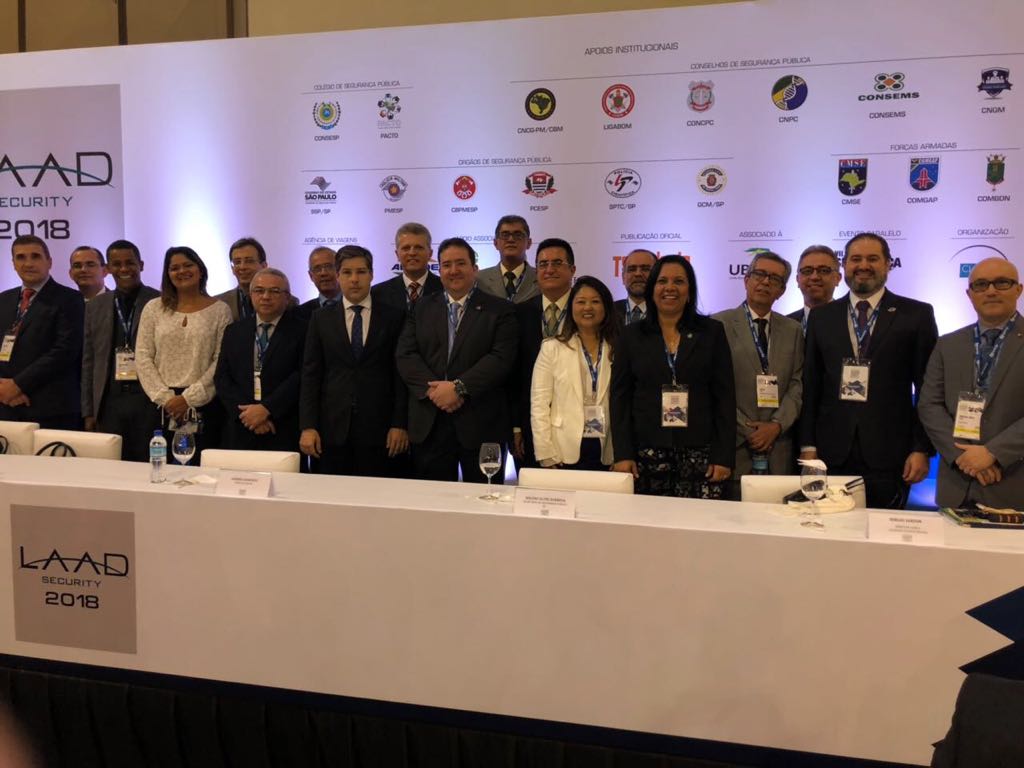 Perito Geral do Ceará participa de feira de segurança pública em São Paulo