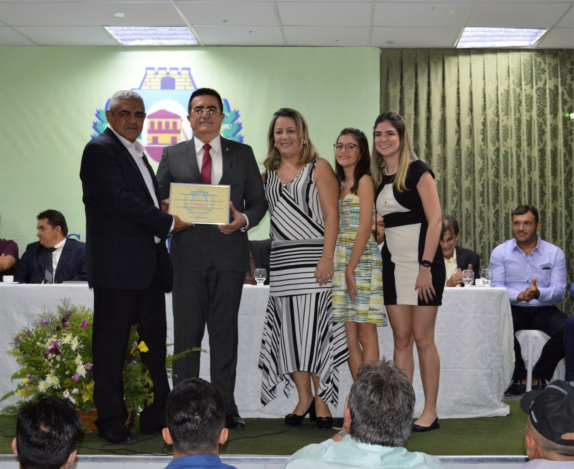 Perito Geral do Ceará recebe título de Cidadão Honorário de Quixeramobim