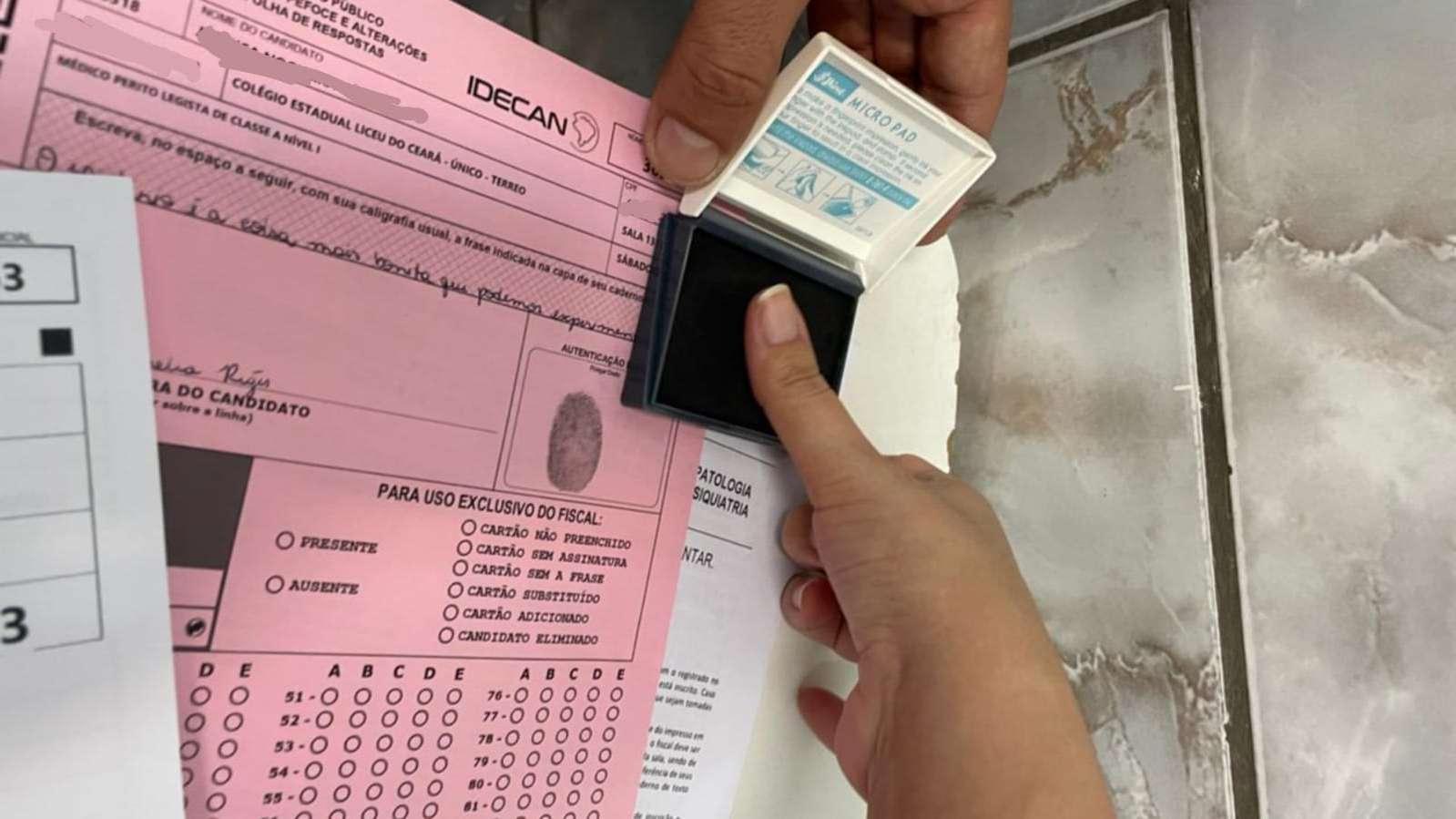 Provas do concurso da Pefoce acontecem neste final de semana