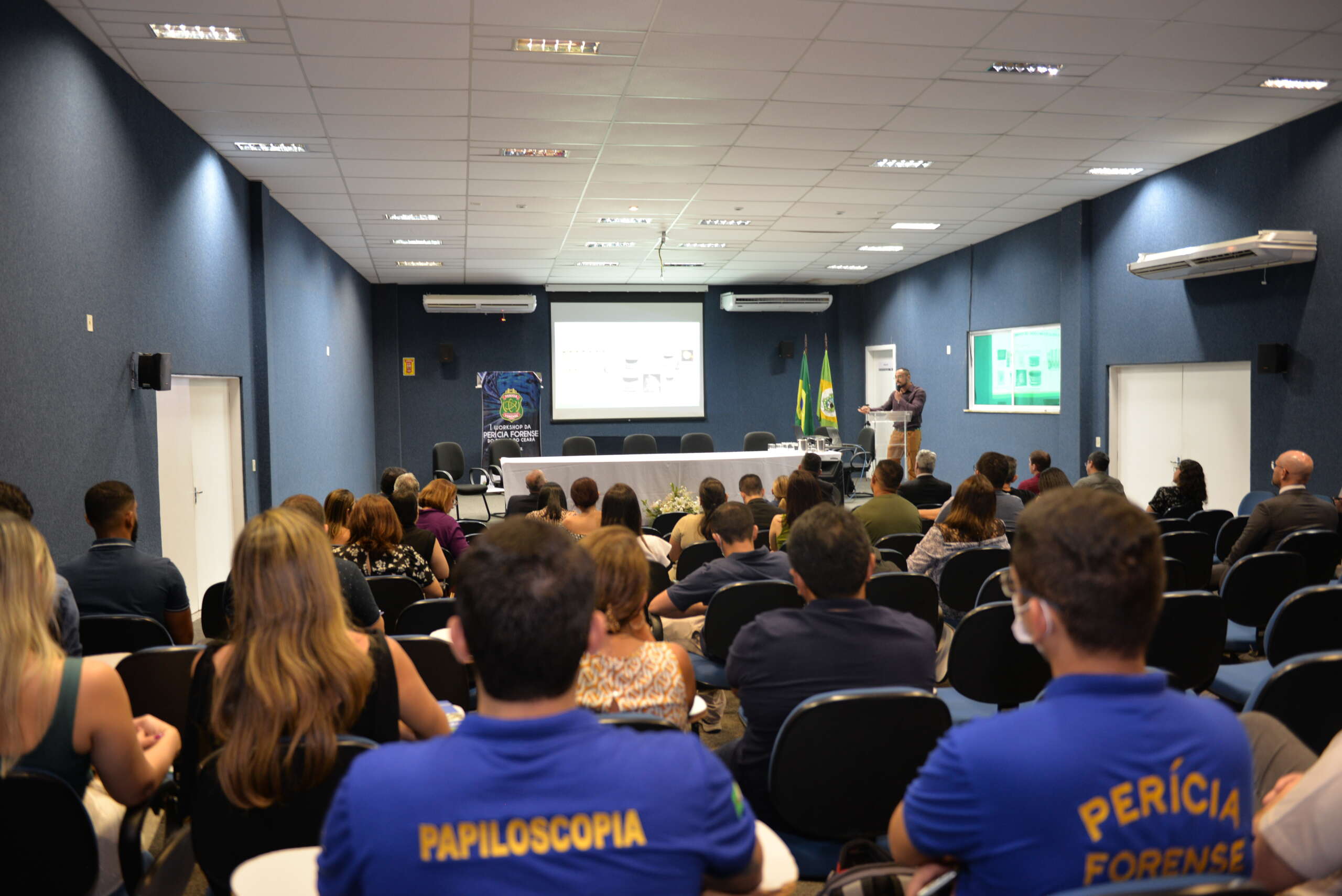 Papiloscopia, Protocolo de Istambul, cadeia de custódia, balística e toxicologia forense foram os temas do 2º dia do Workshop da Pefoce