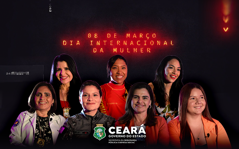 SSPDS destaca empoderamento feminino de profissionais da segurança pública do Ceará