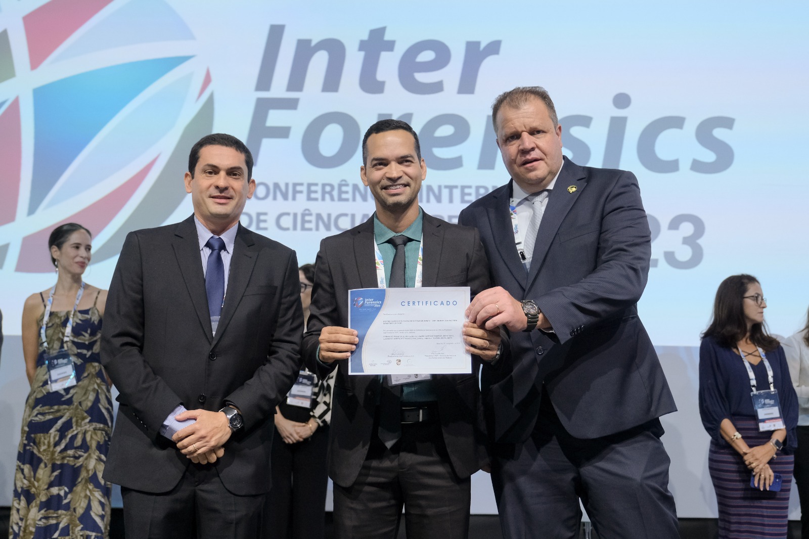 Pefoce conquista prêmio de melhor trabalho científico no InterForensics