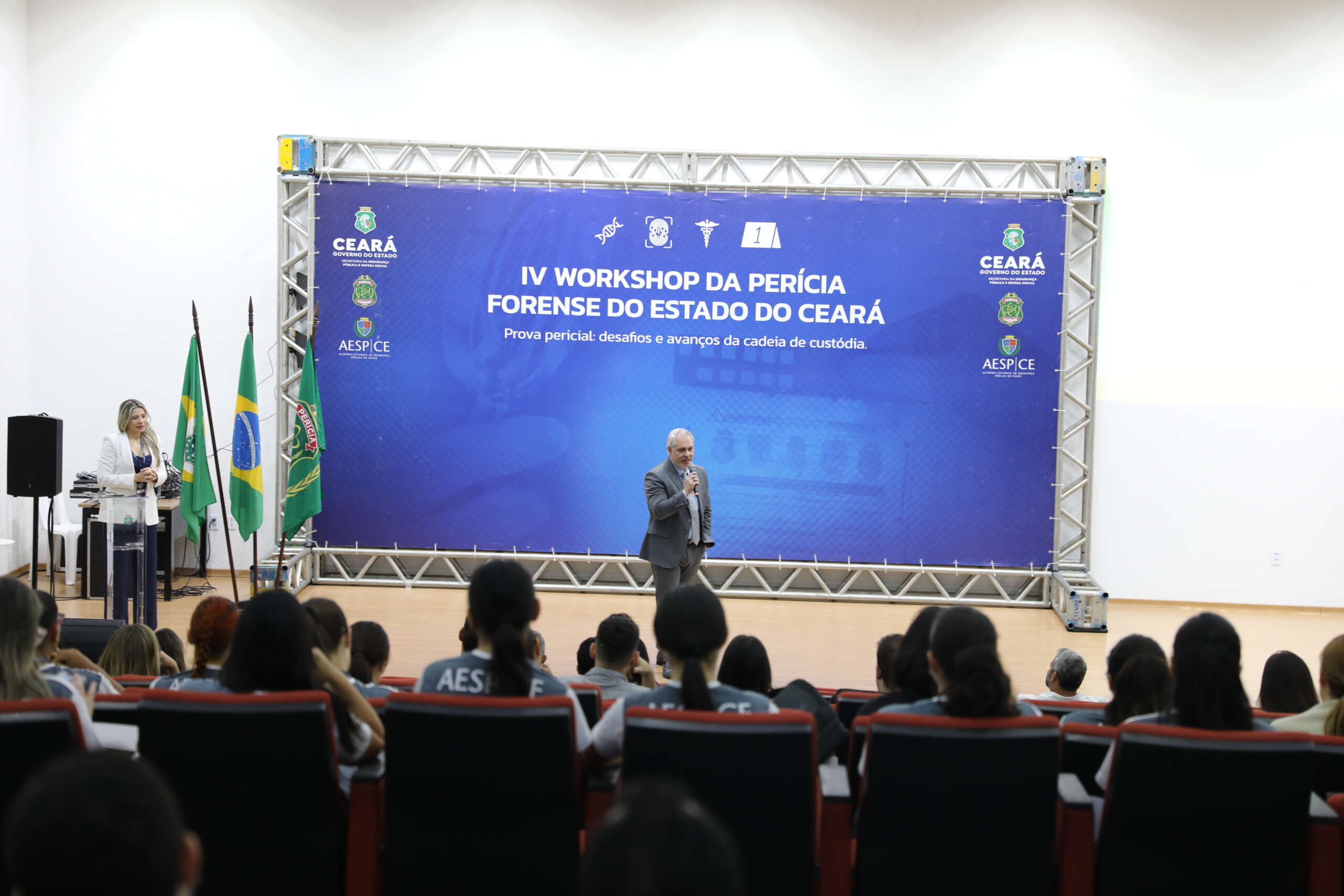 Debate técnico sobre pessoas desaparecidas e premiação de pesquisas científicas encerram o IV Workshop da Pefoce