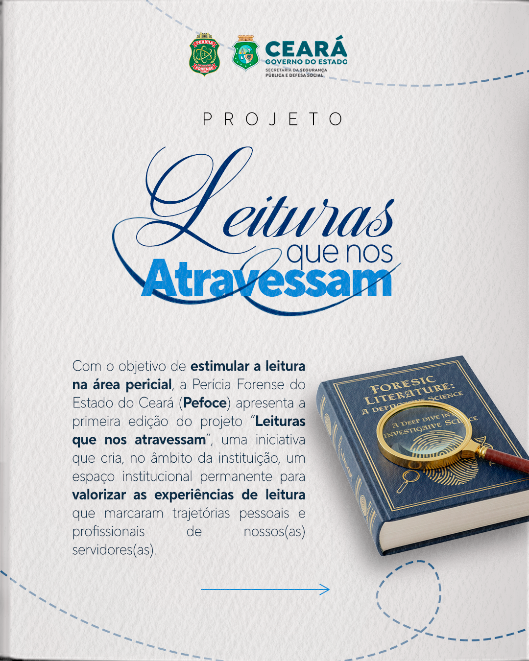 Pefoce apresenta a 1ª edição do projeto “Leituras que Nos Atravessam”