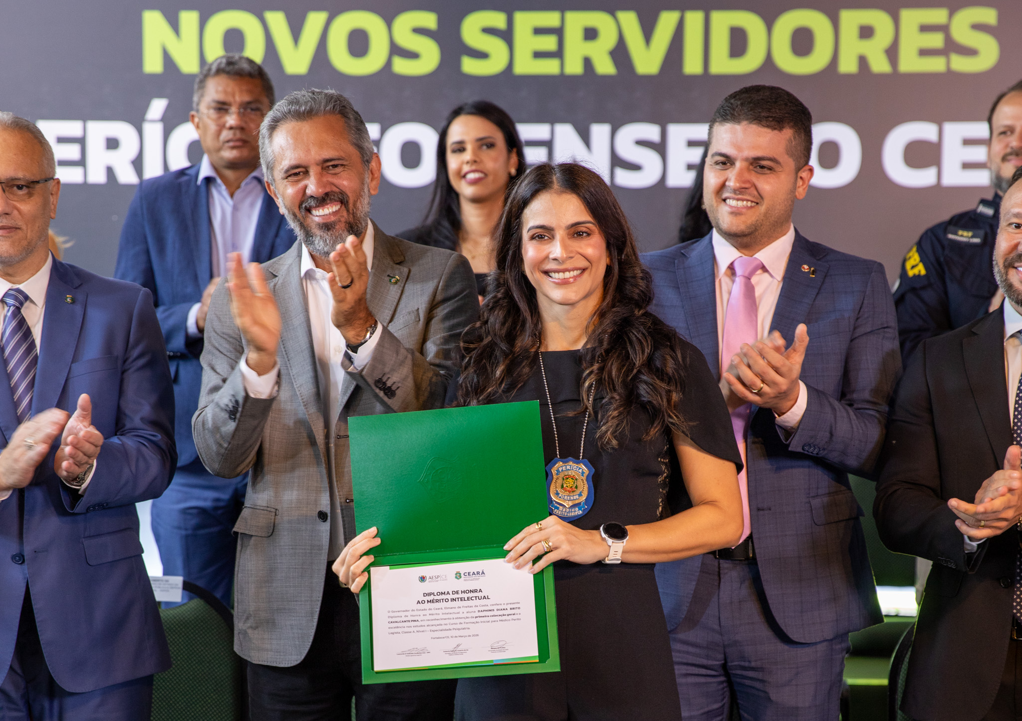 Posse dos novos servidores da Perícia Forense do Estado do Ceará